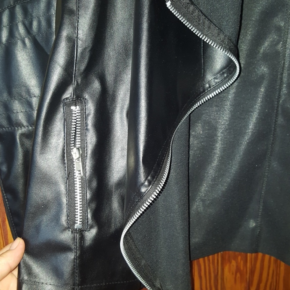 Vinal black thin jacket - Picture 3 of 7